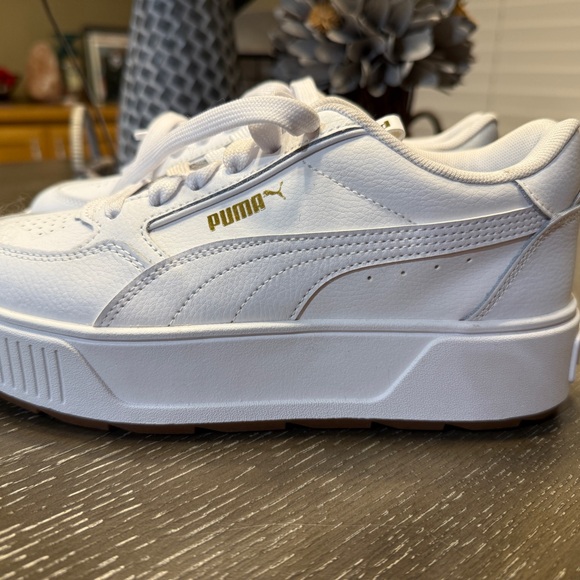 Puma White Women's Sneakers - Picture 3 of 7